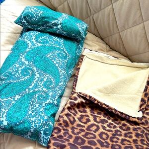 18” Doll bedding with a sleeping bag